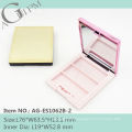 Lovely Rectangular Eye Shadow Case With Mirror AG-ES1062B-2, AGPM Cosmetic Packaging , Custom colors/Logo